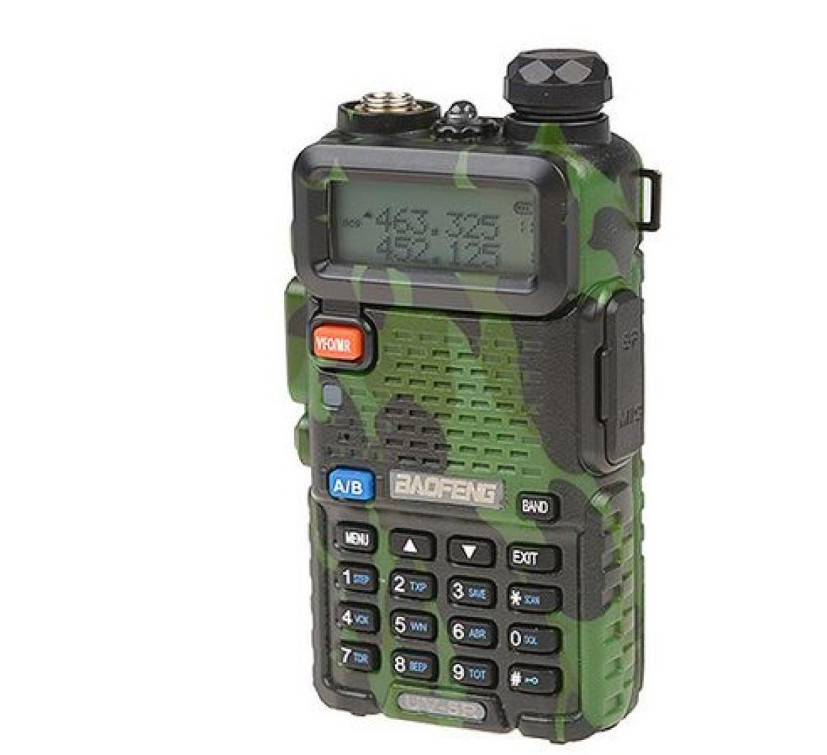 Baofeng UV-5R Camo VHF/UHF Dualband Handfunkgerät